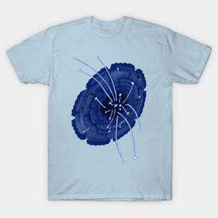 Blue flower T-Shirt